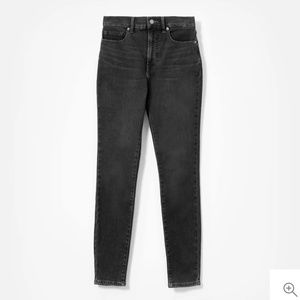 Everlane stretch skinny high rise jeans